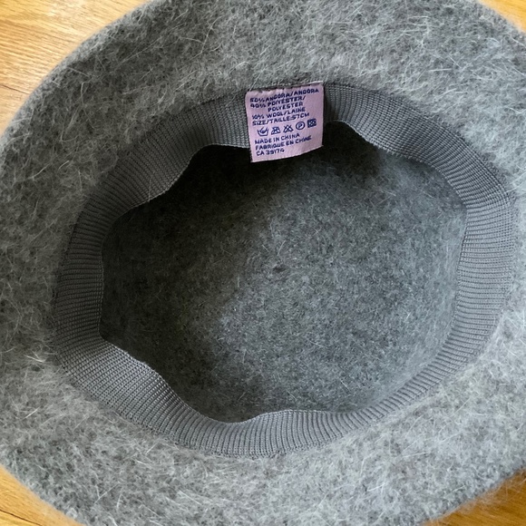 Ladies Angora Poly Wool hat - Picture 4 of 5